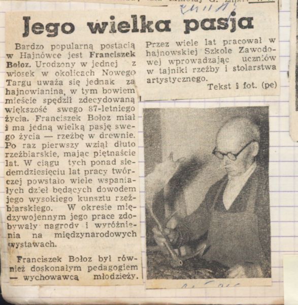 Franciszek Bołoz GB 1971