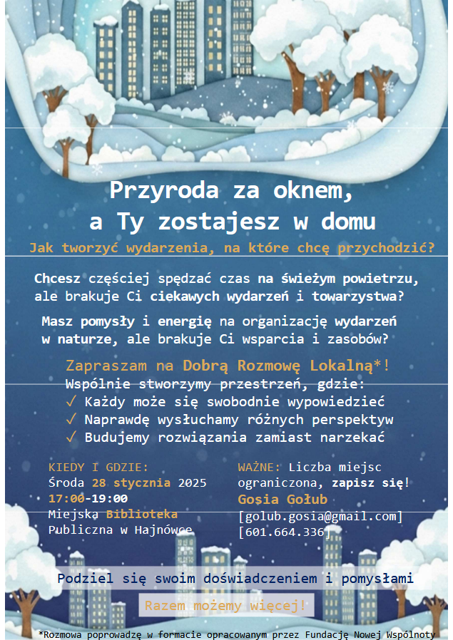 PrzyrodaZaOknemPlakat