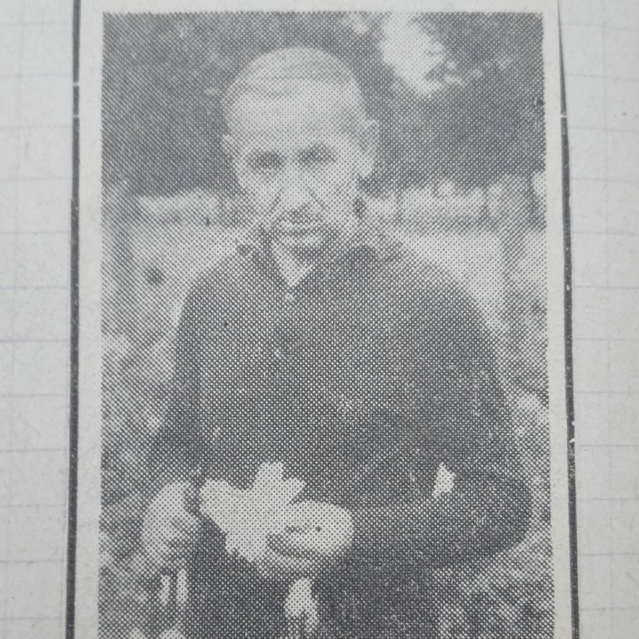 Stanisław Chrabołowski miejski ogrodnik