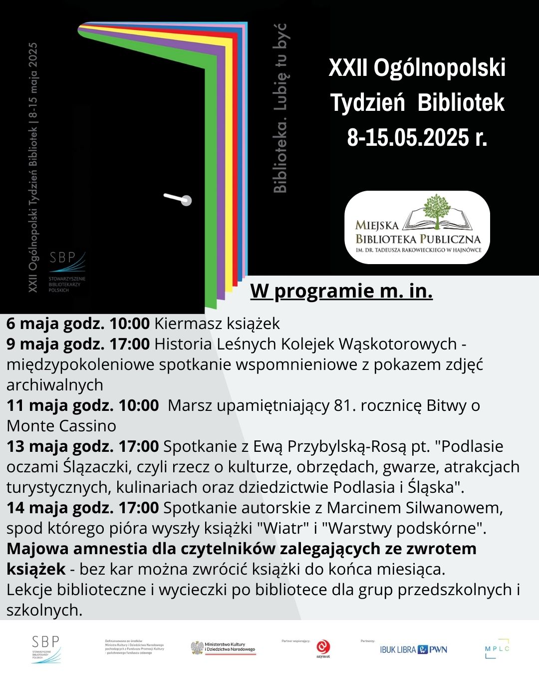 Program Tydzien Bibliotek 2025