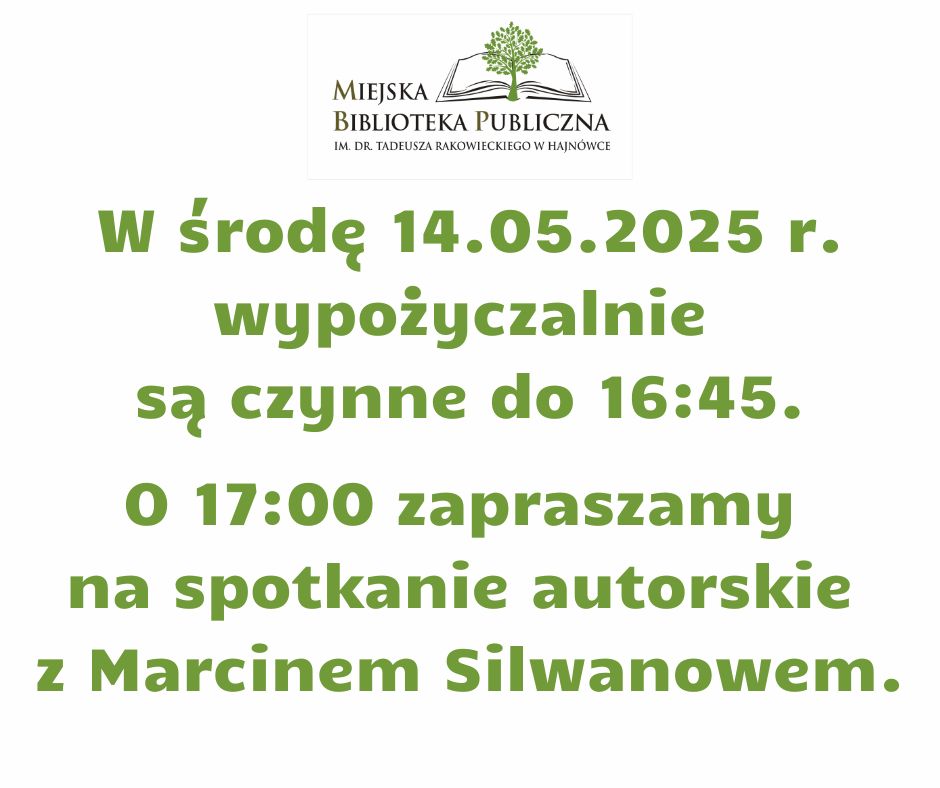 2025.05.14Bibliotekaczynna do 16.45