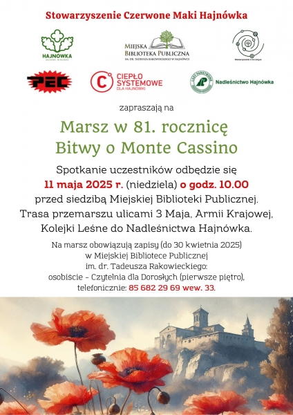 Marsz_81_Monte_Cassino_-_plakat