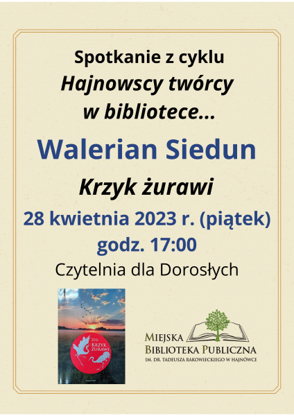 PlakatWalerianSiedun